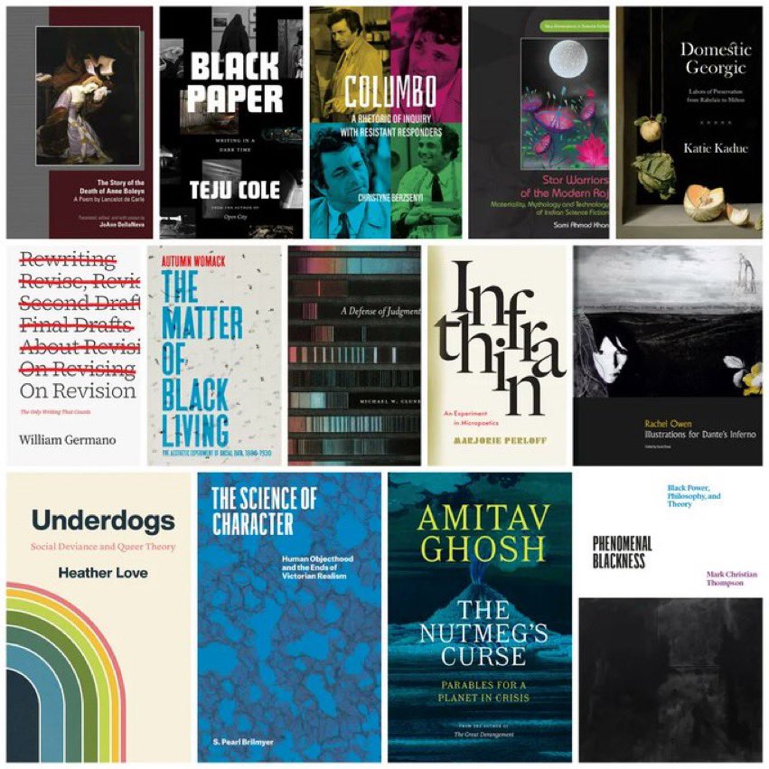 Grad students attending #mla22 in person, stop by the exhibit hall and pick three @UChicagoPress books for FREE.