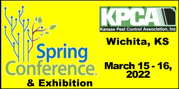 KSPestControl's tweet image. Registration is now OPEN for the KPCA Spring Conference and Exhibition in Wichita. 

Get more info at kansaspest.com

#kansas #wichita #pestcontrol #pestmanagement #pesticides