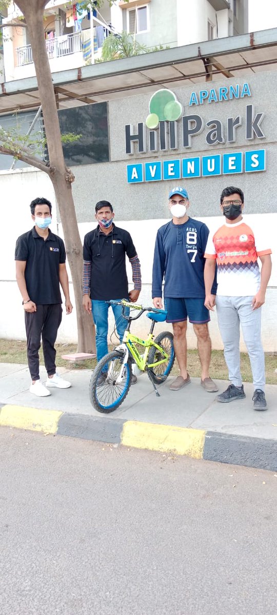 happy_hyderabad's tweet photo. Thank you @flyttainc for volunteerly arranging truck & resources for picking up unused #bicycle across Hyderabad
A big thankyou all bicycle donors ๐ตโโ๏ธ
#ProjectDiya
@sselvan @rahulkanuganti @HiHyderabad @RaviSpy1836 https://t.co/kNzkYAqKCB