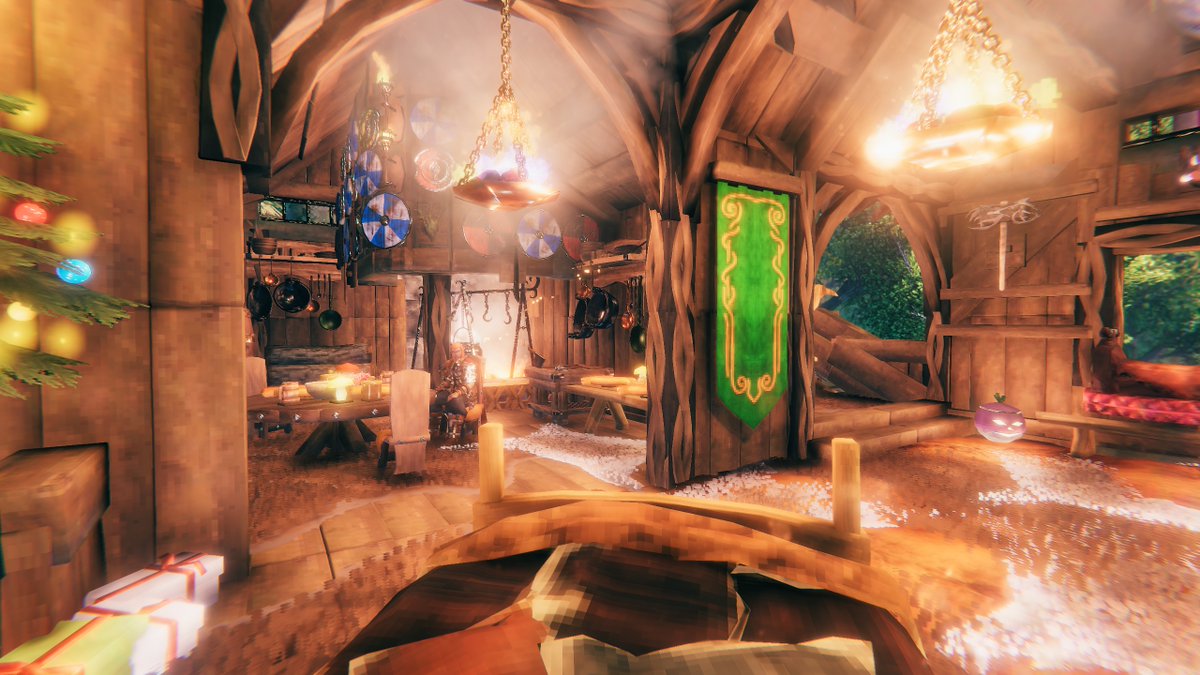 theombangers's tweet photo. We are so in love with this masterpiece. We coudn't not enter this competition. Our genius #Ombàngers Tore designed the entire project by himself. Such fun and good luck everybody! #BuildforBaldr @Valheimgame https://t.co/UGX1hrcRsj