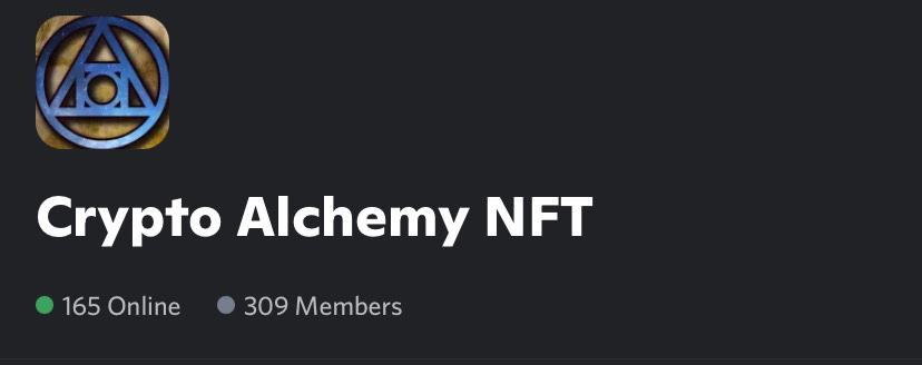 TheAlchemyNFT's tweet photo. We started this week with 0 discord members. We are now closing our first week with over 300 discord members! 🚀

Thank you to everyone who has shown much support and interest in our project! Trust us this is only the beginning! There is nowhere to go but up young alchemists! 💯 https://t.co/U9CQ3oAlBT