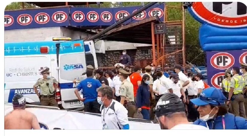 Radio19deAbril's tweet image. MUERE DEPORTISTA EN EL IROMAN DE PUCÓN, LA FIESTA DEPORTIVA DE LAS ÉLITES:

Deportista de 38 años sufrió paro cardiaco en la etapa de nado y resultó fallecido. Como se trata de un evento Cuico, la fiesta continuó como si nada, ni siquiera se suspendidó la competencia.