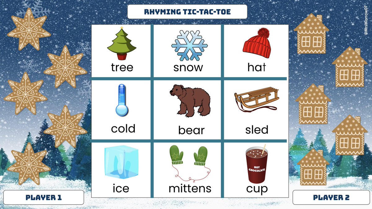 MrsMorrow07's tweet photo. ☃️ Winter small-group games (literacy + math skills):
🖍Hide &amp; Seek 
✂️Guess Who 
✏️Tic-Tac-Toe 
Perfect for small-groups or even as a whole-group &amp; share with families to use during asynchronous learning time! https://t.co/nv2zltG7dD #onted #kindergarten #literacy #math https://t.co/owZPiInGRs