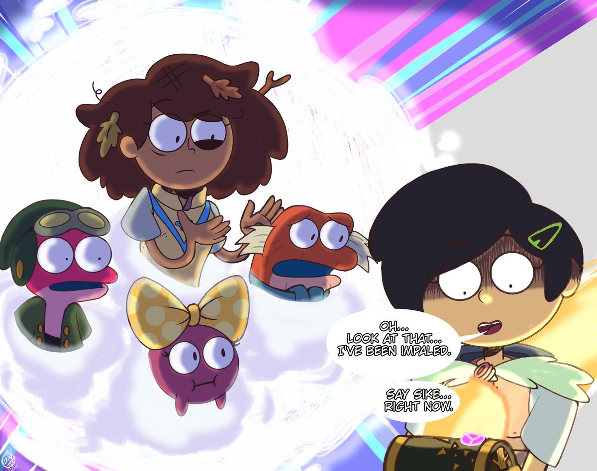 DigiDorKei's tweet photo. I forgot to post this. Finally finished #amphibiaseason2 and all I could think of during #amphibiatruecolors was this, so I drew it.
.
#digikei #digitalart https://t.co/LwLqxVknQg