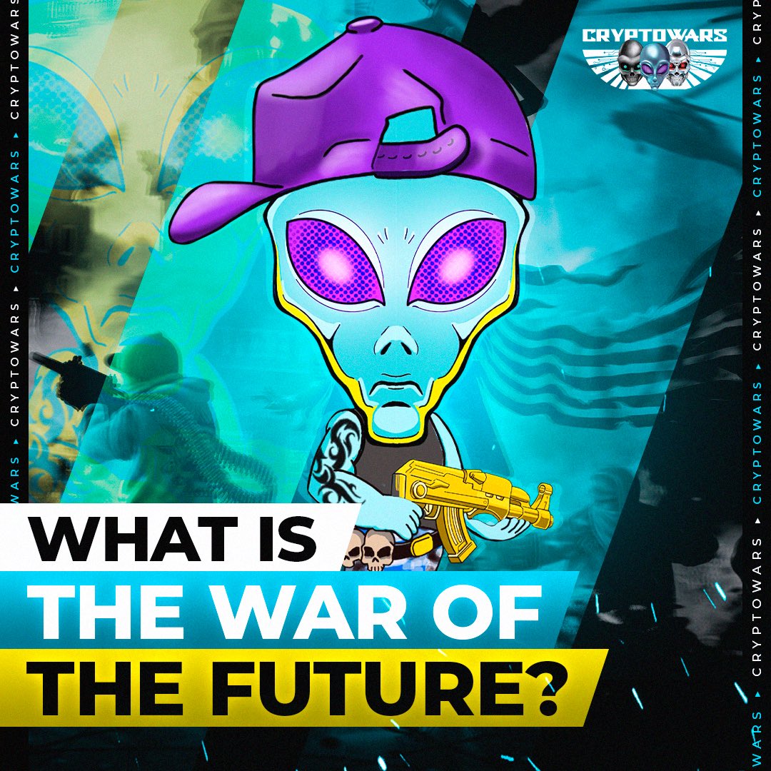CryptoWarsNFT's tweet photo. 💥What is the war of the future!?💥

War is coming to the #Metaverse! Three blockchains are fighting against each other to prove dominance!👊

Join an army today and fight for the blockchain you believe in!🦾

#NFTCommunity #NFT 
Who do you fight for!?⚔️
$ETH $ADA $SOL https://t.co/PmrYS8MhBg
