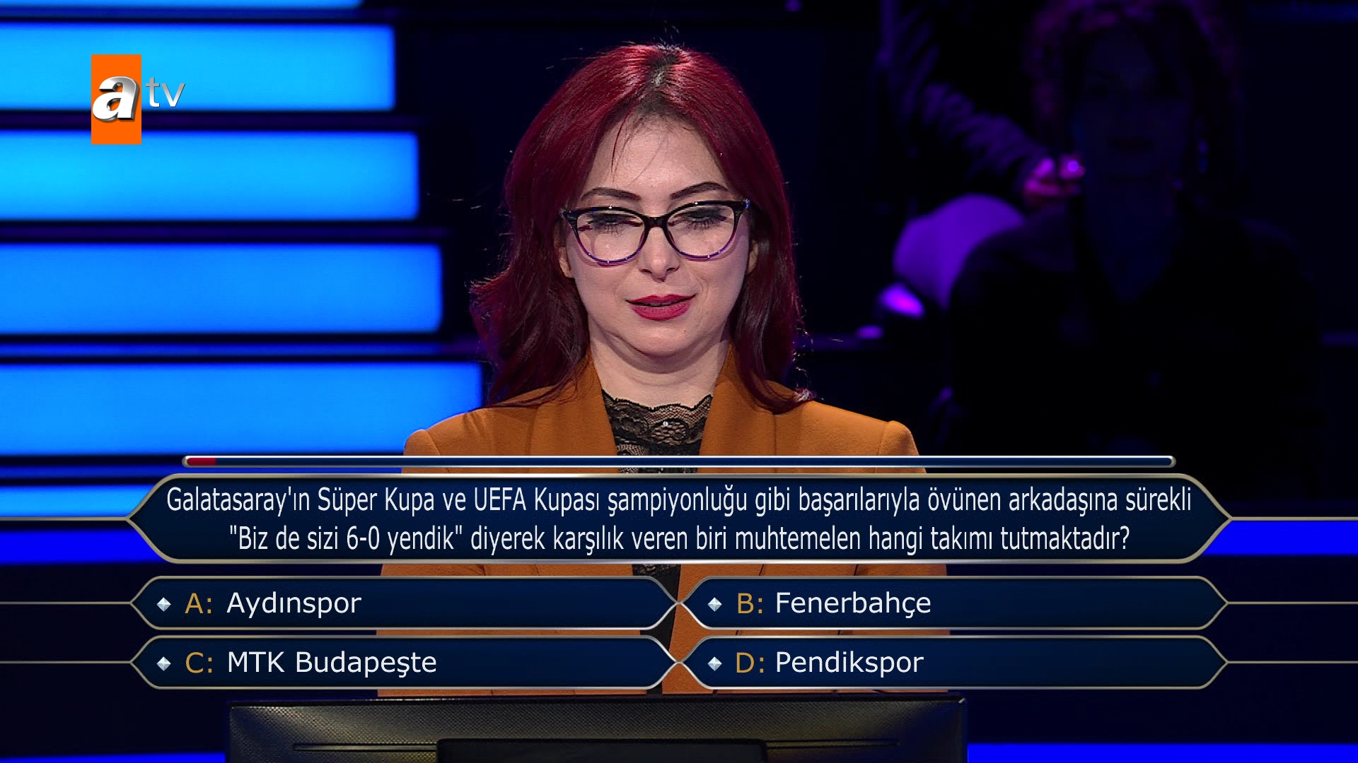 Kim Milyoner Olmak İster&#39;de Fenerbahçe Sorusu: &#39;Biz de Sizi 6-0 Yendik&#39;
