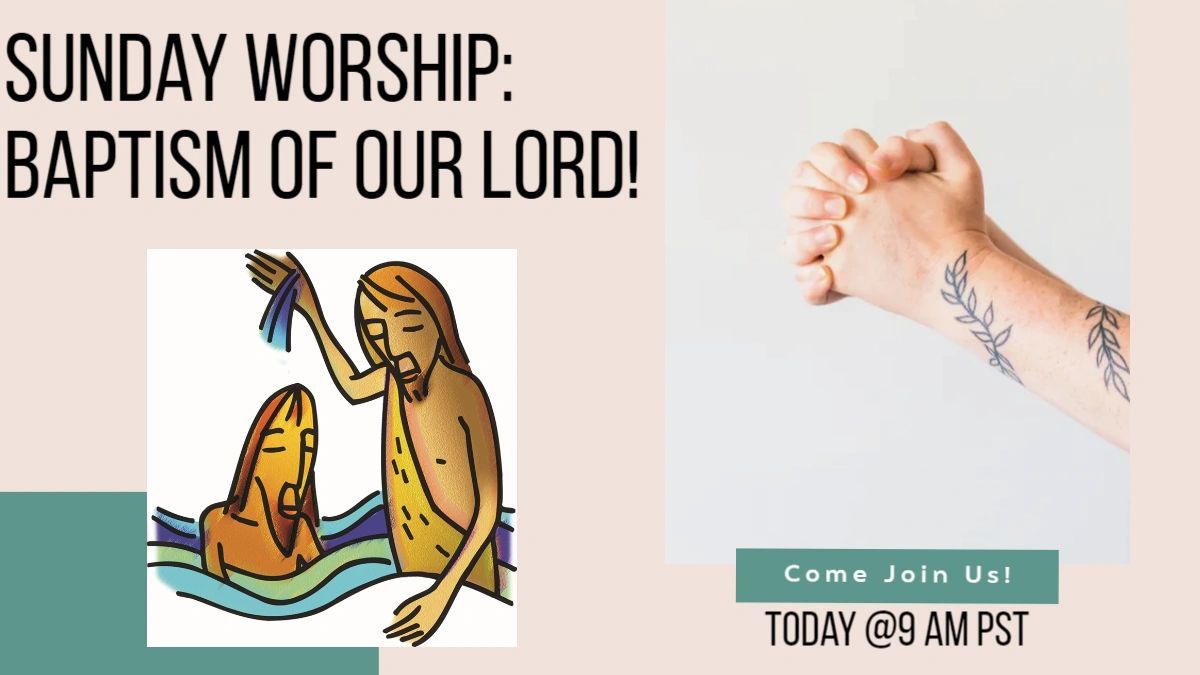 REMINDER:

Worship starts today at 9AM.  If you didn't save the link from our last post, here it is again - linktr.ee/tlcofsangabriel