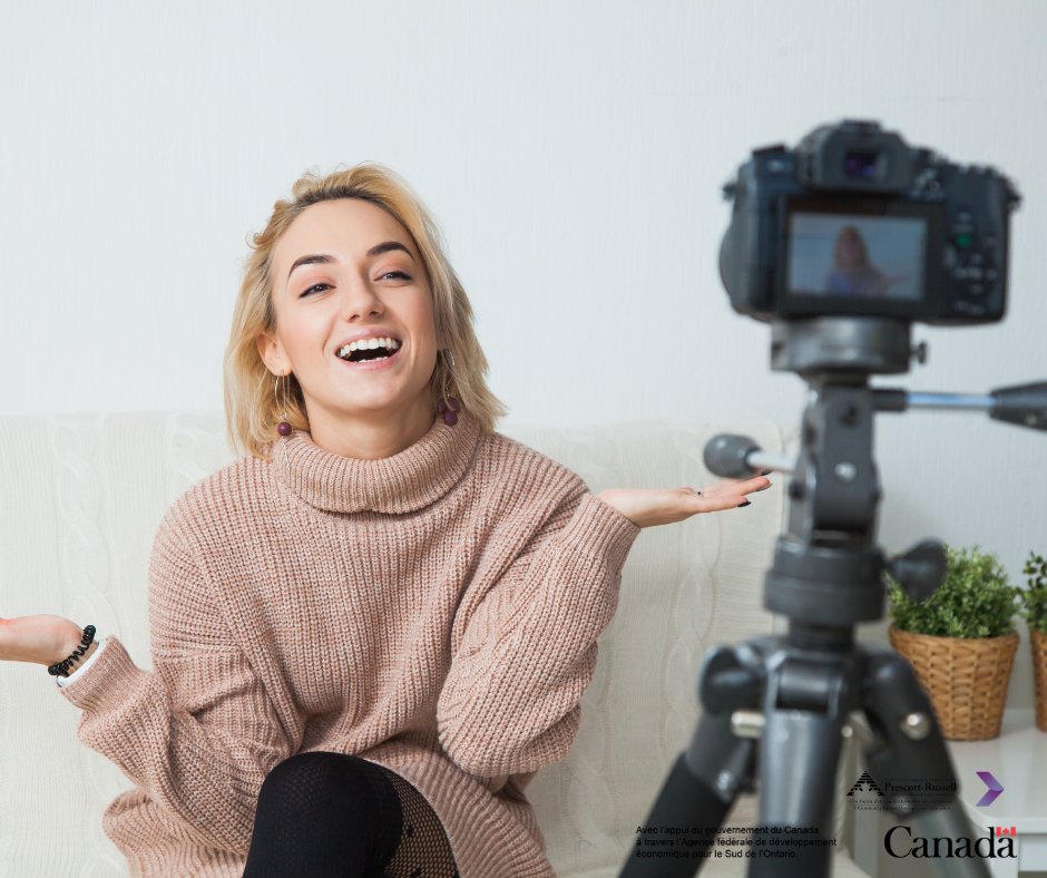 📍Inscris-toi à notre site de formation en ligne gratuite afin d'apprendre comment utiliser la vidéo pour promouvoir ton entreprise

𝐰𝐰𝐰.𝐟𝐨𝐫𝐦𝐚𝐭𝐢𝐨𝐧𝐬𝐝𝐜𝐩𝐫.𝐜𝐚
<a href="/SPrcdc/">SDCPR-PRCDC</a>
<a href="/FedDev_Ontario/">FedDev Ontario</a> Ontario
