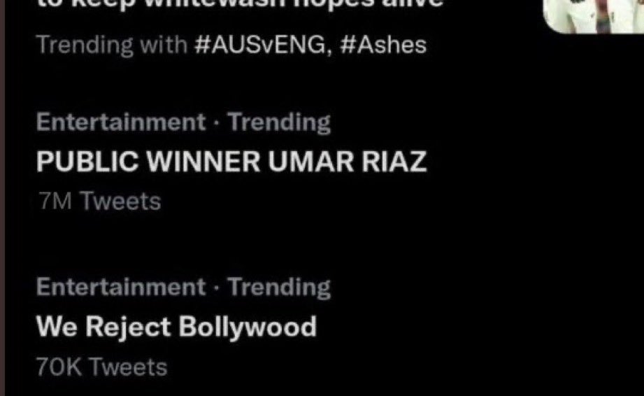 My people 
I am so so happy 
Can’t thank everyone enough 🙏🏻

PUBLIC WINNER UMAR RIAZ