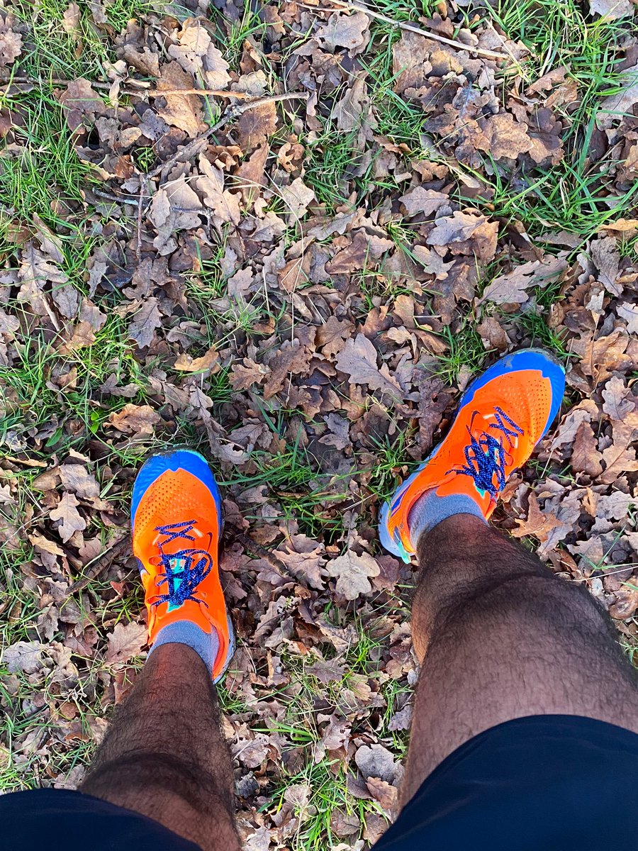 JasdeepB92's tweet photo. Starting 2022 with my first ever #TrailRun around #RichmondPark !!! The difference between off road and concrete is crazy!
Could have been wiser and not had an egg + bacon + halloumi + avo + gochujang mayo + sourdough toast for breakfast but oh well 🤷🏽♂️ #WeLiveWeLearn #NextPlz https://t.co/ipaeNyrD9E