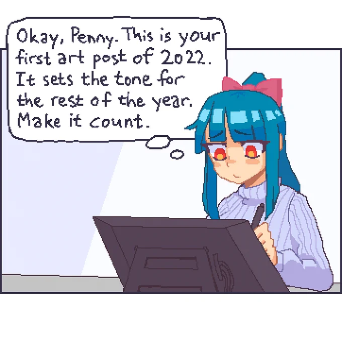 Penny's first art post of 2022 