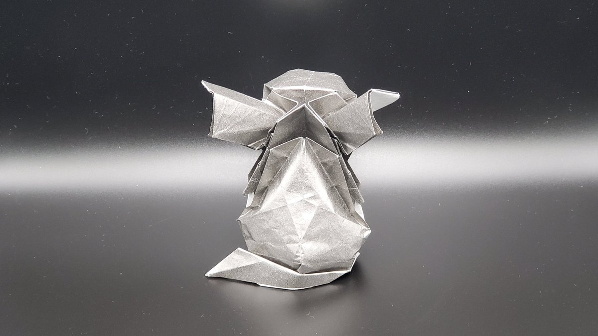 チンチラ/Chinchilla」 Designed by Tatsumi 正方形不切一枚 From one