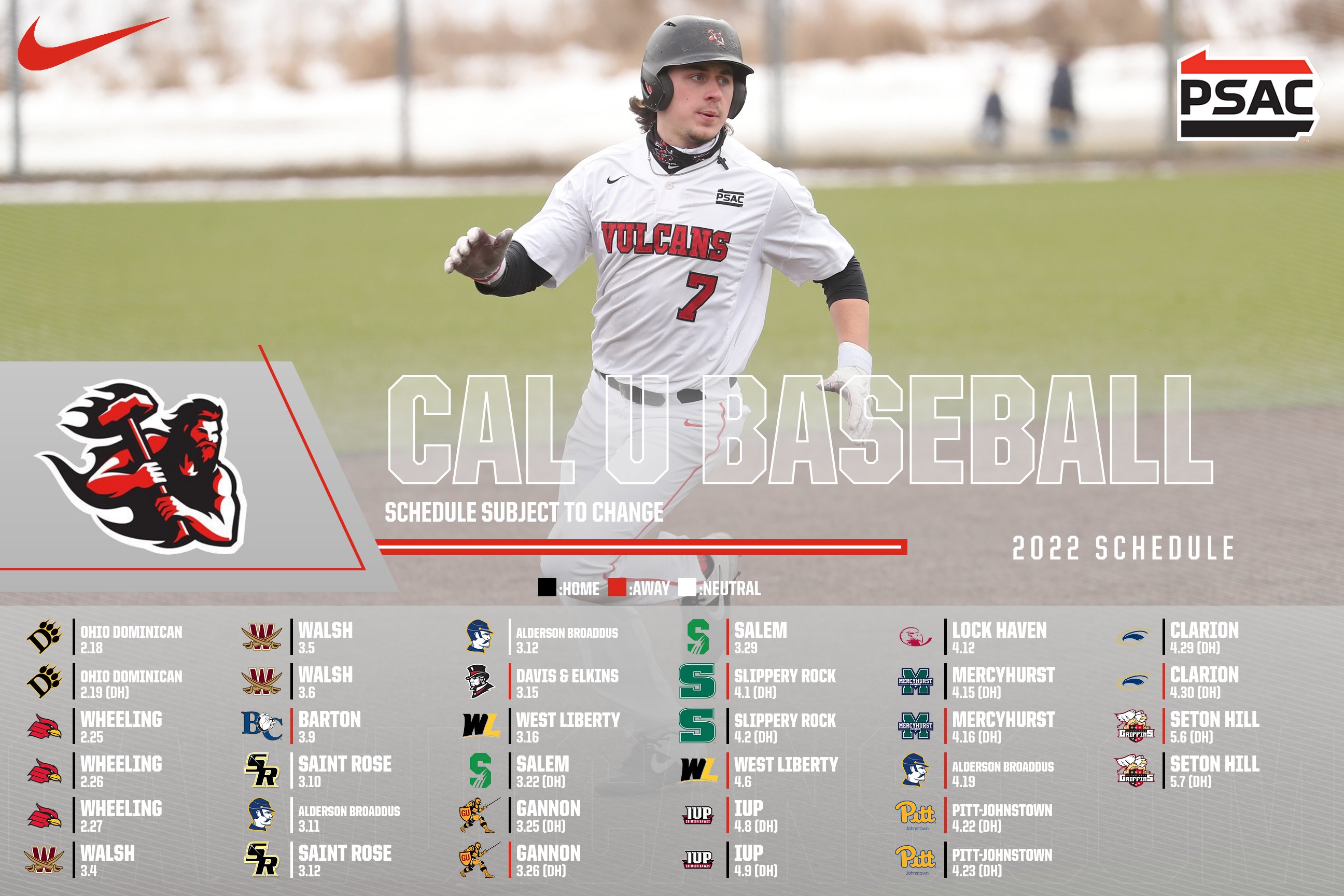Calu Finals Schedule Fall 2022 Tweets With Replies By Cal U Baseball (@Calu_Baseball) / Twitter
