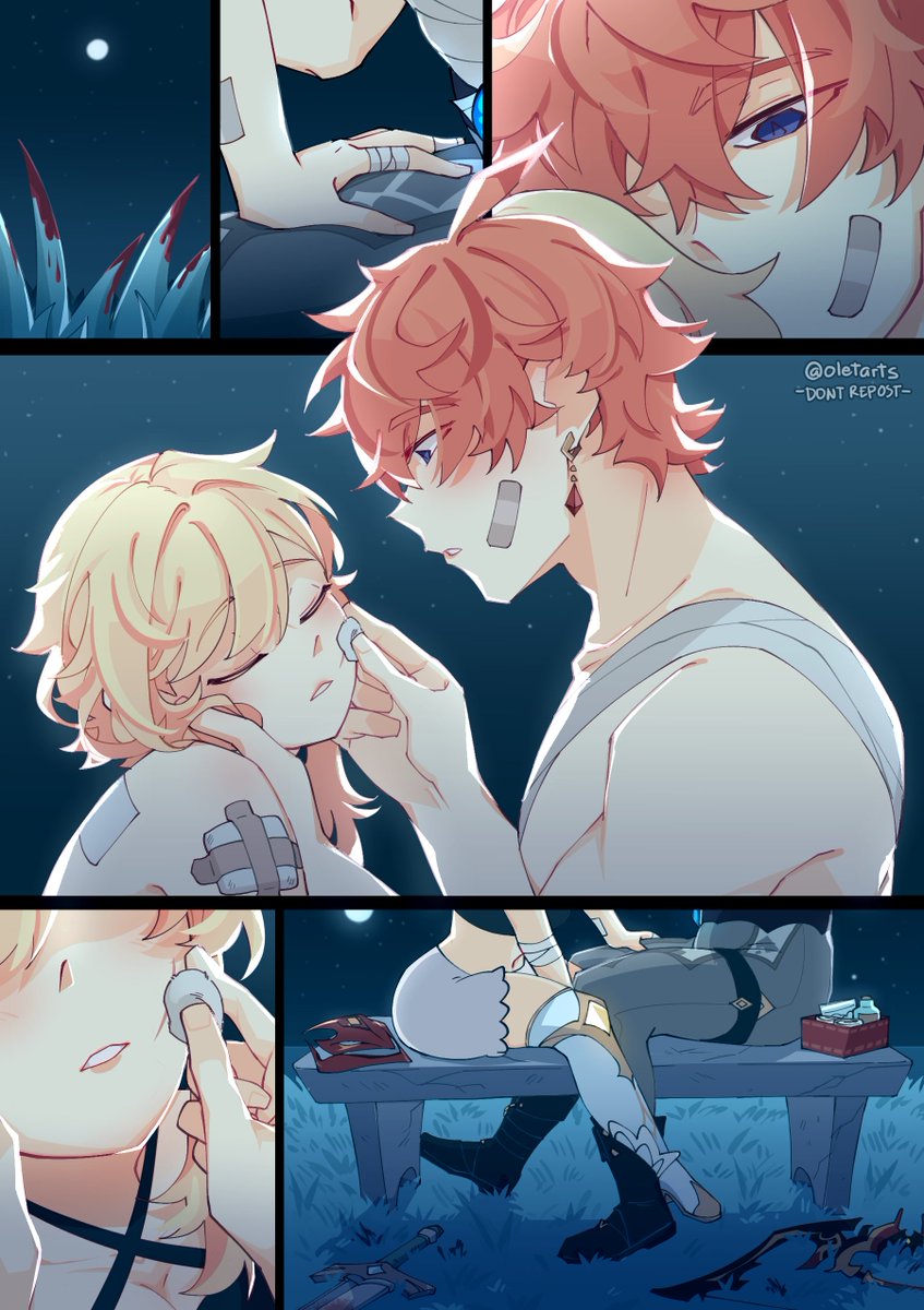 my piece for the chilumi zine <a href="/chilumiyuanfen/">Viatrix Caeli: a Chilumi Zine ✨ RELEASED!!</a> !! 🥰