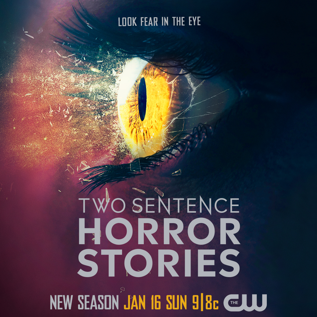 ONE MORE WEEK UNTIL #TWOSENTENCEHORRORSTORIES SEASON 3 STARTS ON THE CW! 🔪 🔪 🔪