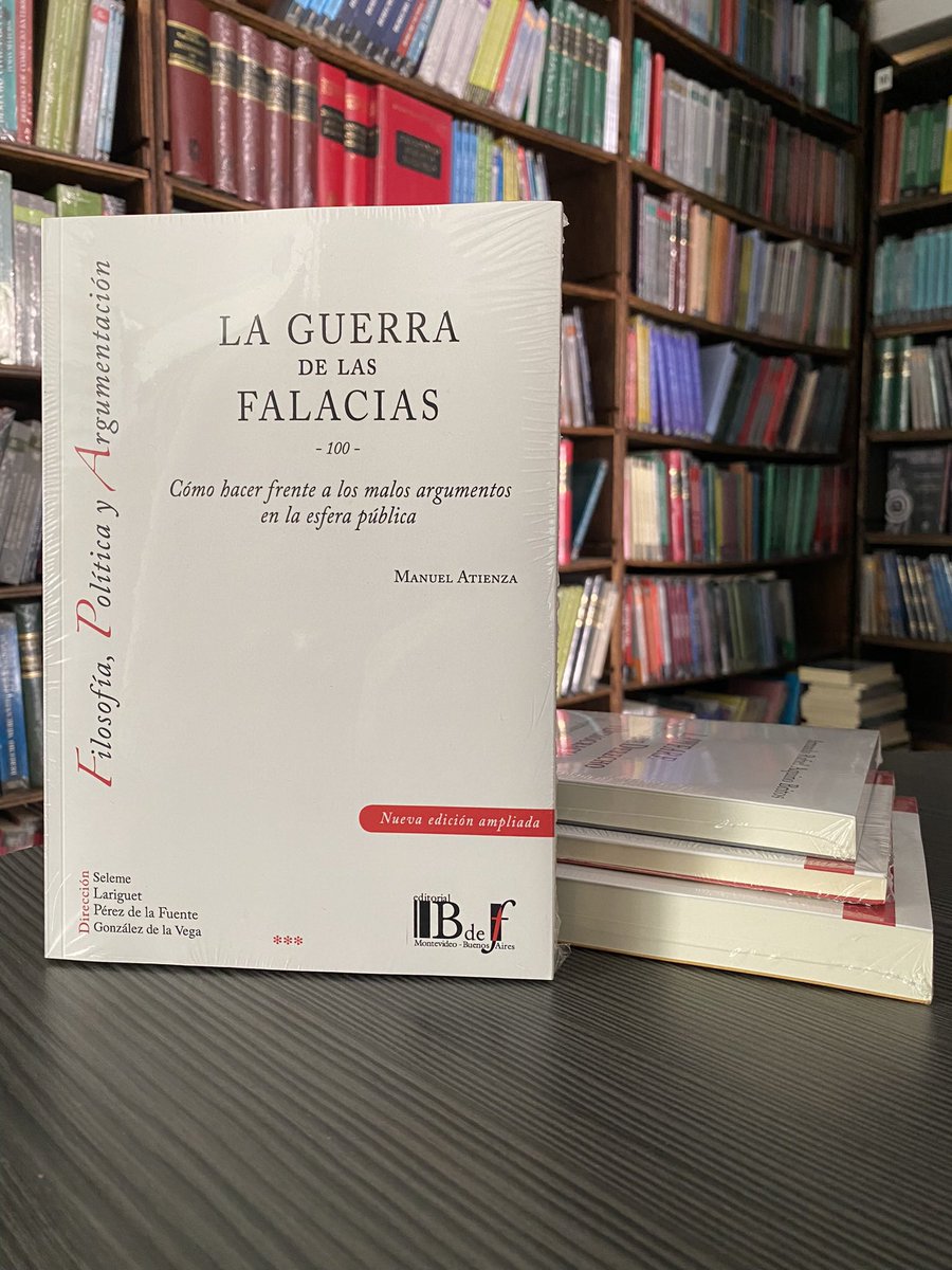 dijuris's tweet photo. ¡Tenemos más novedades y reposiciones importadas desde Argentina 🇦🇷 para ti!

📖“La guerra de las falacias”👉: https://t.co/fHItgRWPgP

📖“Lawfare. Estado de derecho y democracia”👉: https://t.co/zim93xyX8M

¡Tenemos más de 170 títulos de #BdeF para ti! 👉:https://t.co/GIPStRX9up https://t.co/JqPzpM7EVo