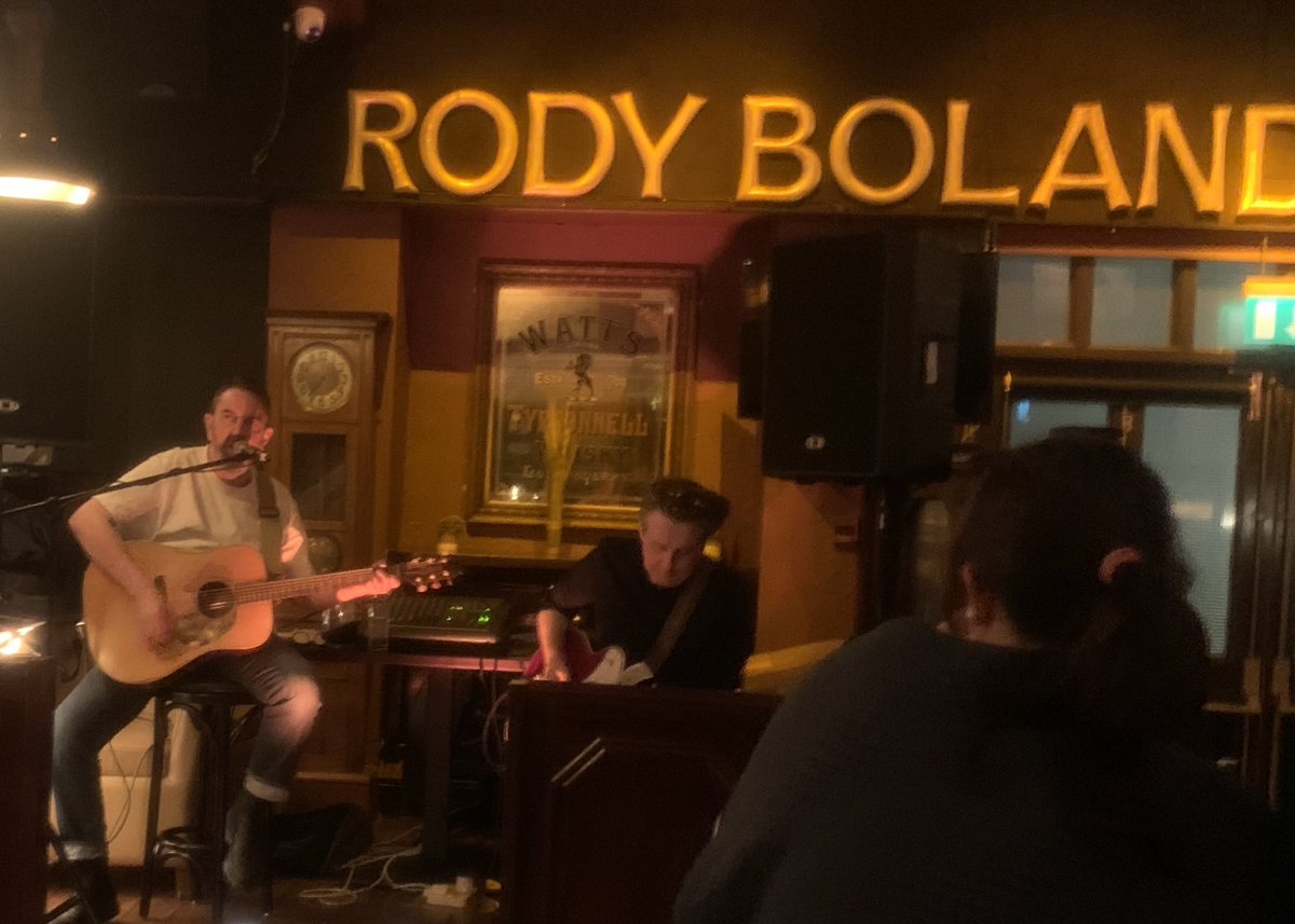 Seamusdo's tweet photo. What a great  evening at @rodybolands  well done  Phelim Drew and Ger Kiely. Music, food and good company - socially distanced. Back next weeks https://t.co/TGP5FWVvN2