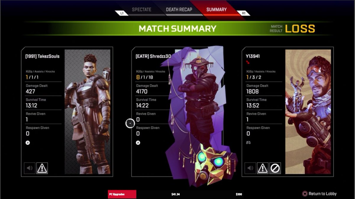 Shredzz30's tweet image. Looking for ranked arenas players to grind with. @Worldeaters_GG #EATR @PlayApex