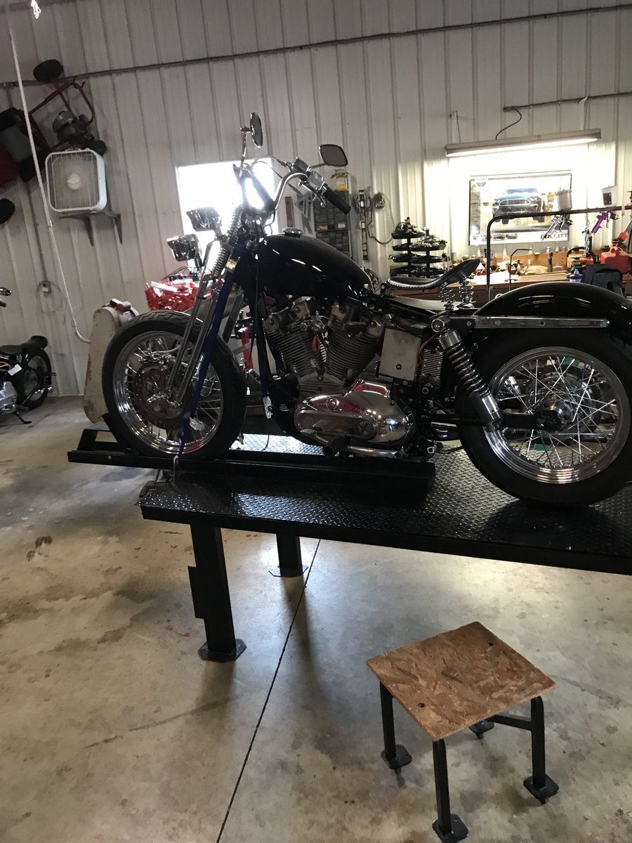 Two are done. The one on the table gets a hard tail installed.