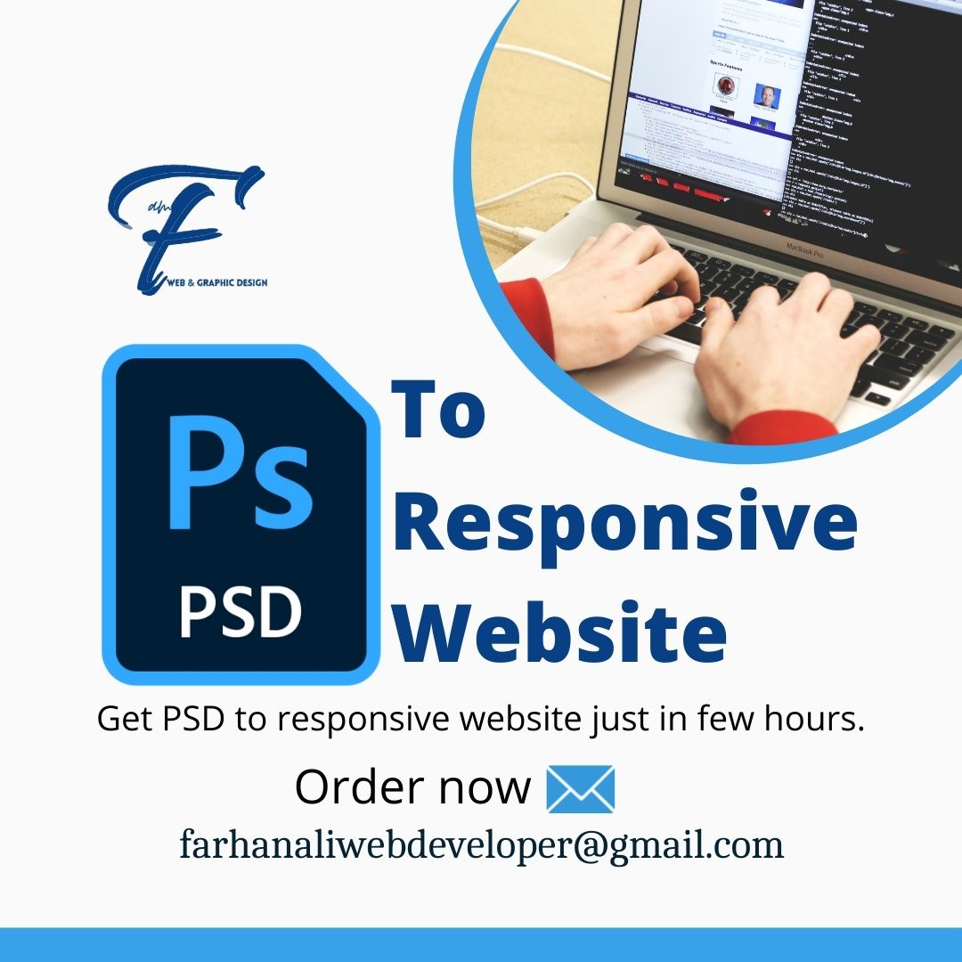 farhanaliwd's tweet image. Get Photoshop design to responsive website design.
#Psd2html #psd2bootstrap #PSD2website