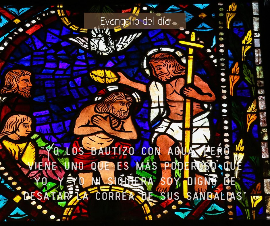 ¡Hoy celebramos la Solemnidad del Bautismo del Señor!