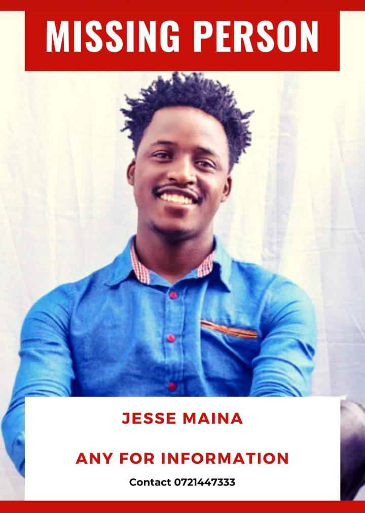 D__wy's tweet photo. Anyone with any information about our friend kindly reach out. He's missing!! #LetsFindJesse https://t.co/L8O84i9Shv