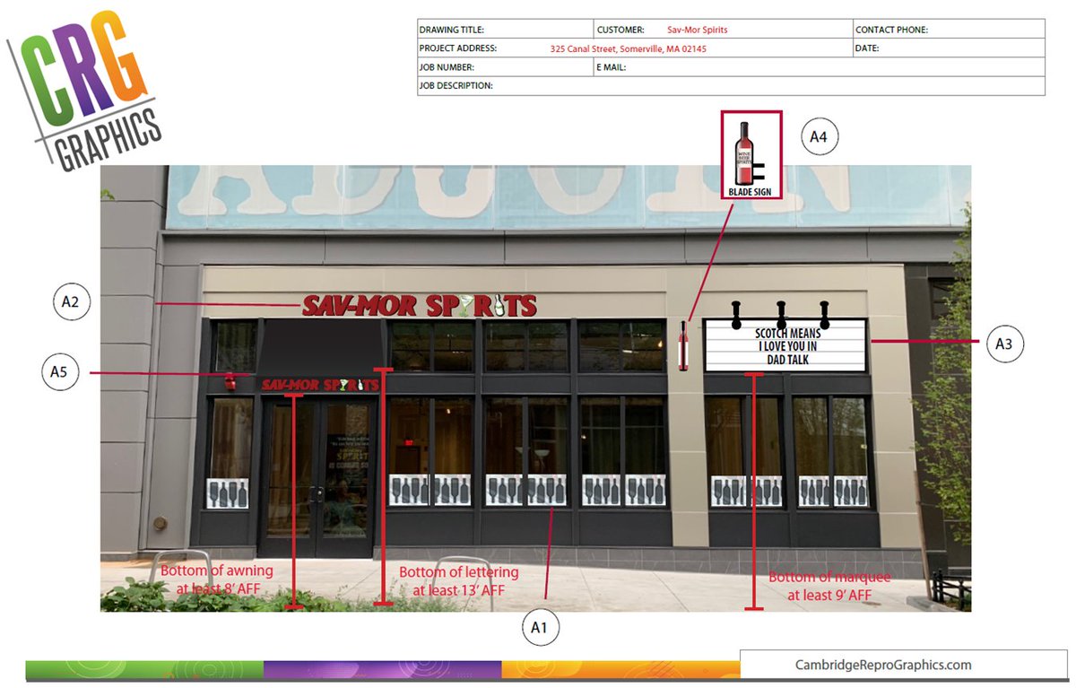 SavMorSpirits's tweet image. Here&apos;s a preview of our new location at Assembly Row. Please note THE SIGN!