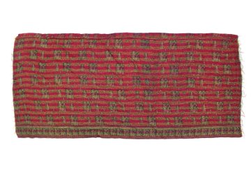 Handmade long Silk Kantha Scarf Neck Wrap Stole veil Hand Quilted Women Bandanas headband KF58