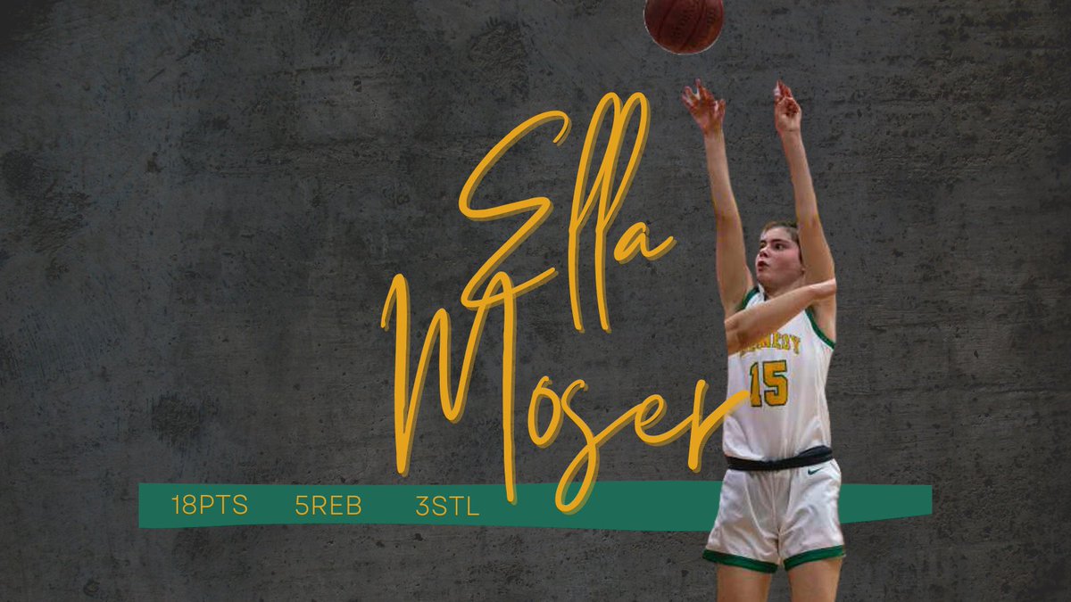 Well done to <a href="/ellamoser1/">Ella Moser</a>, who had the standout game of her freshman season against DBQ Senior! 🙌

18 PTS
5 REB
3 STL