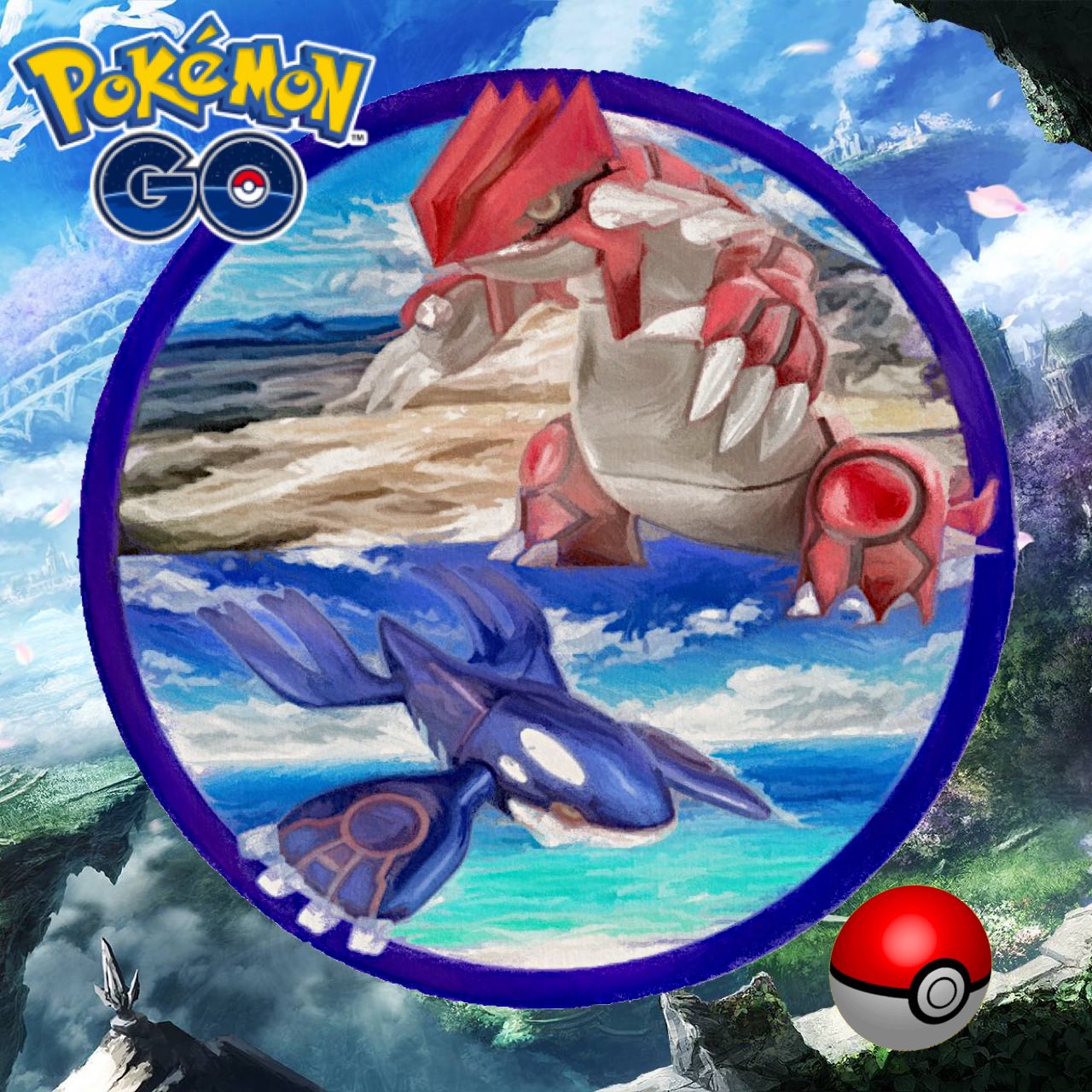 Gaku 今日のアイコン グラードン カイオーガ ポケモンgo グラードン カイオーガ ポケモンgo好きな人と繋がりたい 手作りアイコン T Co I3rdeavatr Twitter