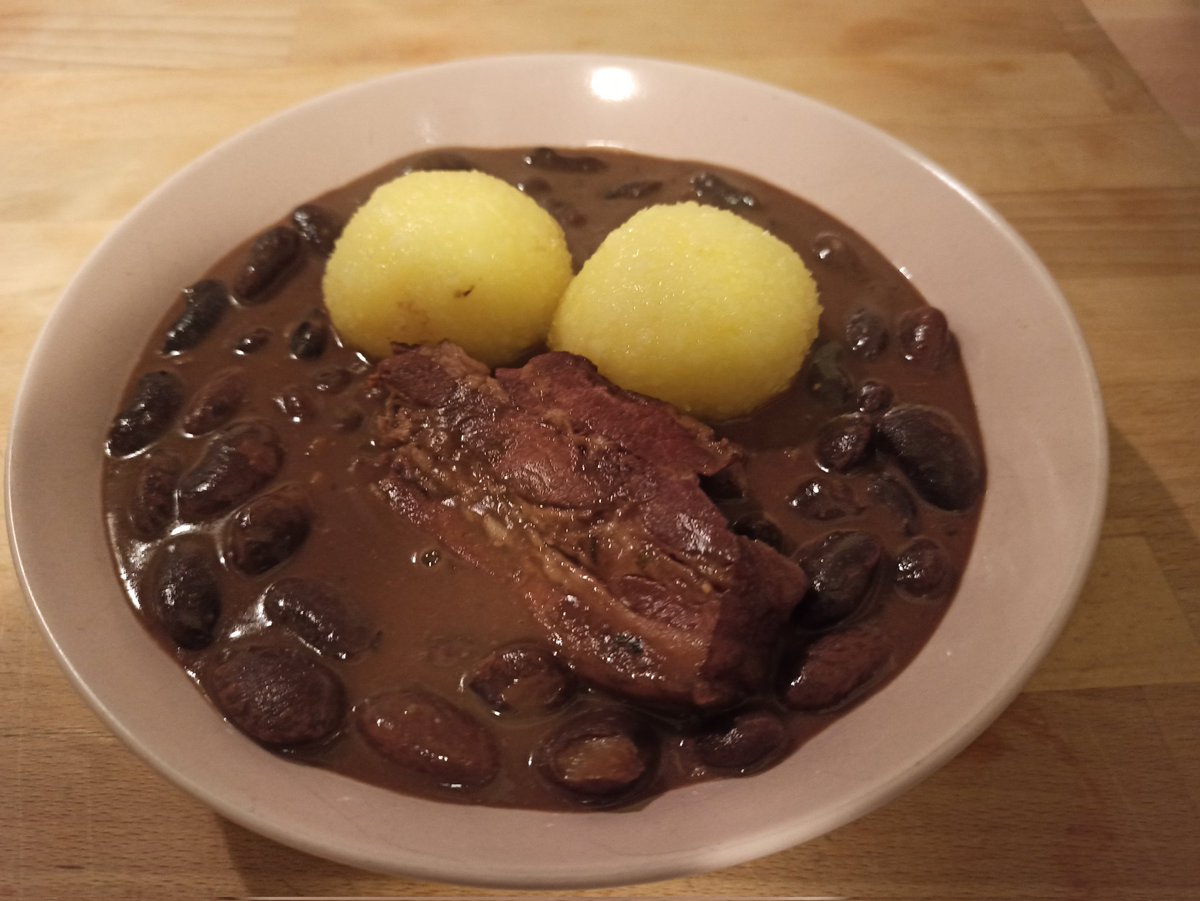 Heute mal lecker fränkisch gekocht! Bohnakern sind einfach geil! #Franken #Superfood