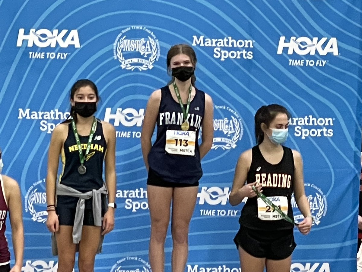 Abby Griffith wins the HJ with a height of 4’10”

Way to go Abby!