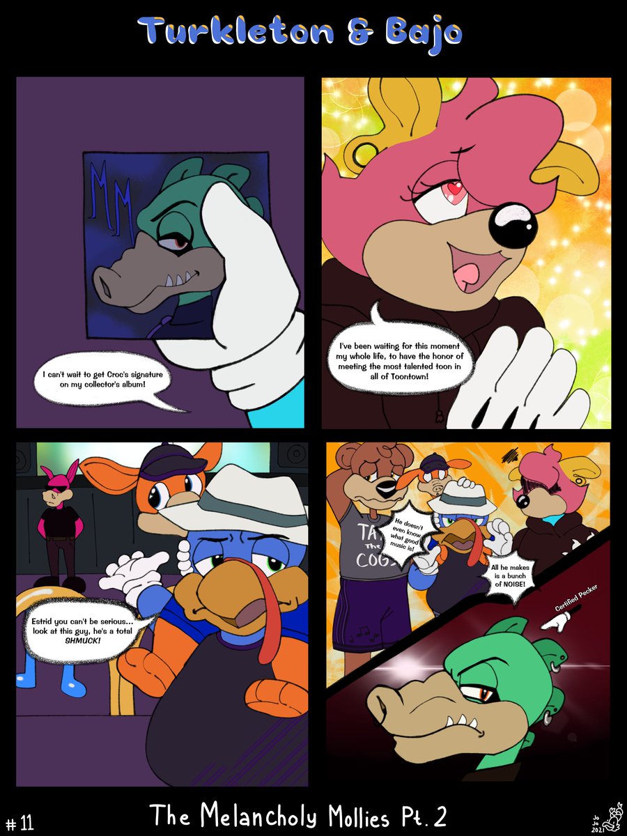SlyOctopie's tweet photo. Happy Sunday Toons! Croctopie is causing trouble in @TurkletonBajo, what could he be up to? Art by @jojoisclowning, full issues here: https://t.co/1gJV28Na71
@TTCCPartnership Mature https://t.co/WfbWpqrI9N