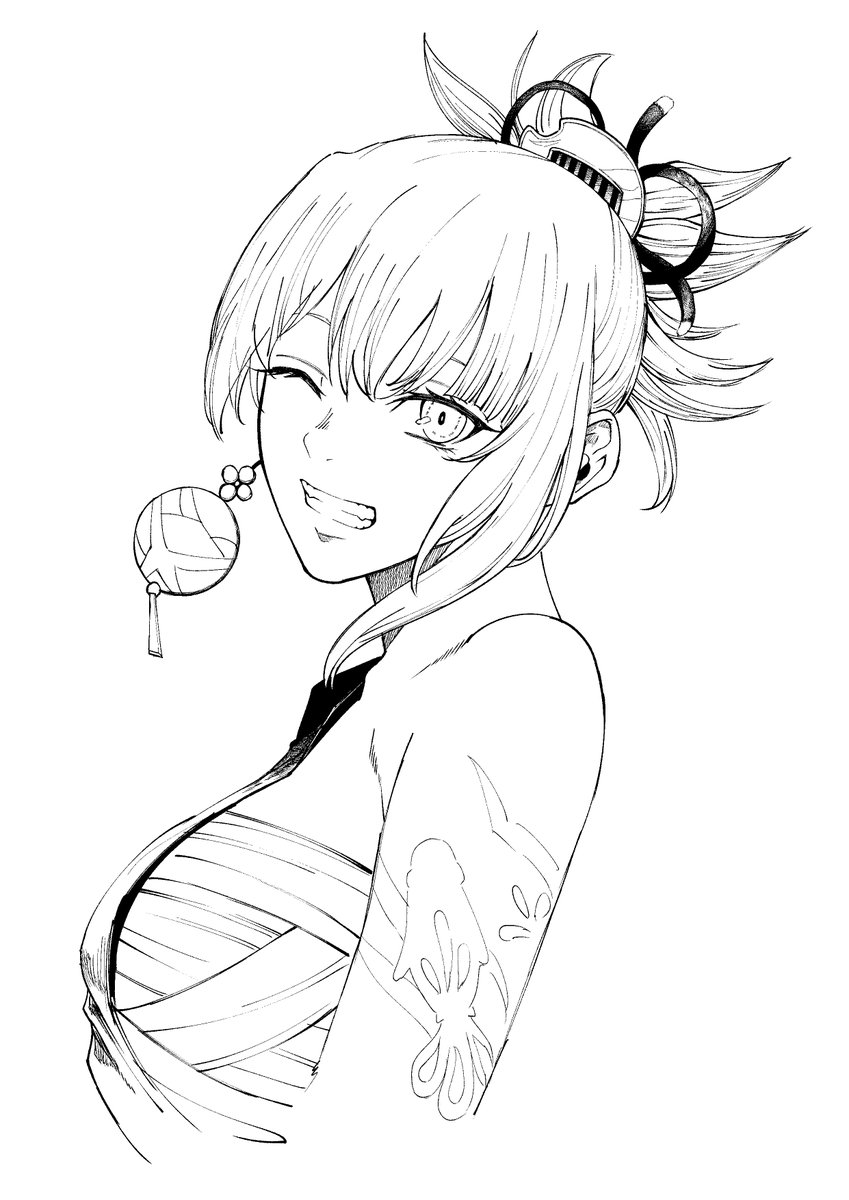 練習がてら描いてた宵宮 
