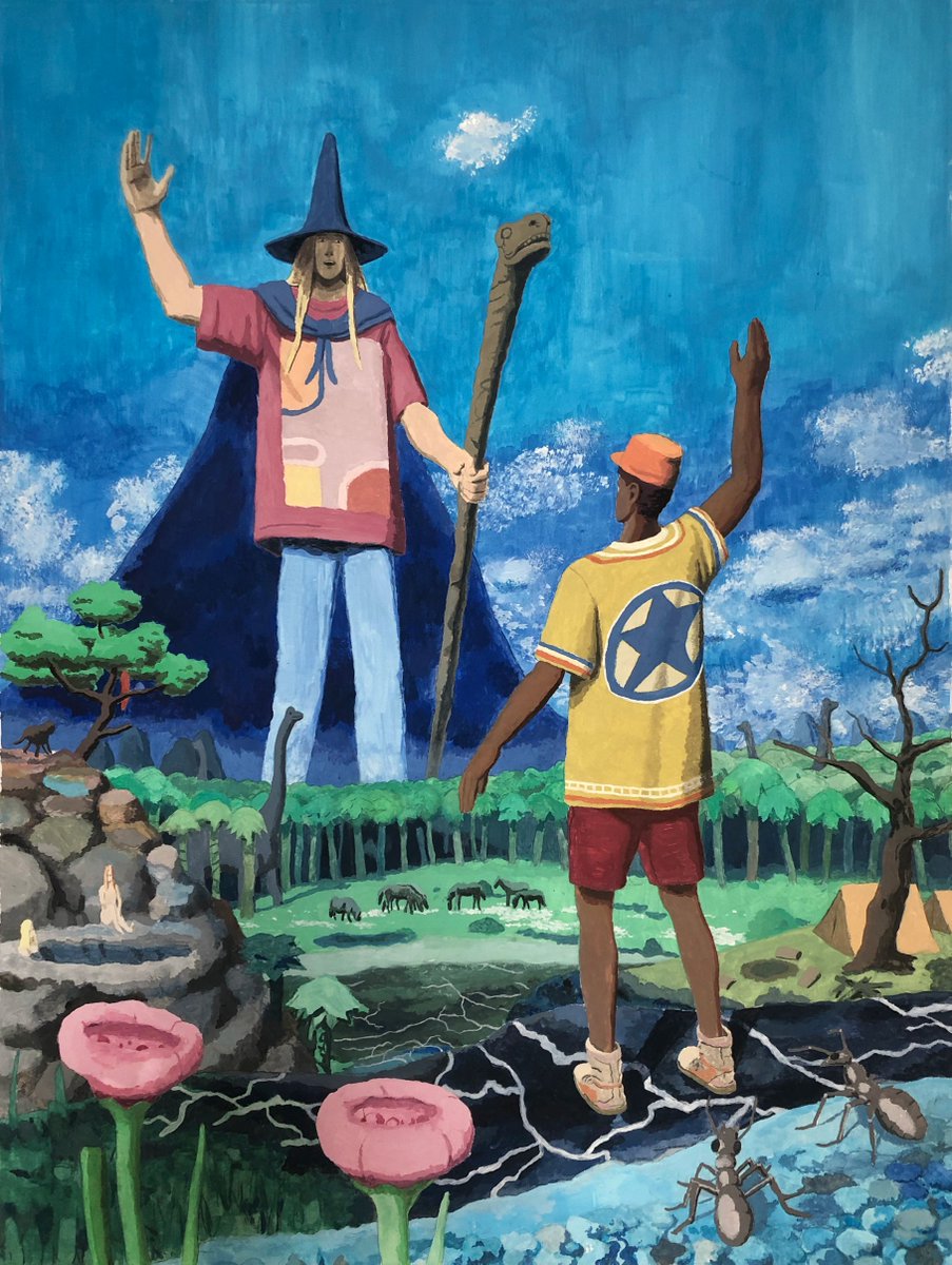 MarkusSchm1dt's tweet photo. Boy blue
Tell me where is little boy blue,
I saw him standing always one step ahead. (Cyndi Lauper)
#giant #jimbutton #jimknopf #ants #fantasy #fantasyland #magic #ponies #painting #art #guache #painting https://t.co/PjiHjENibk