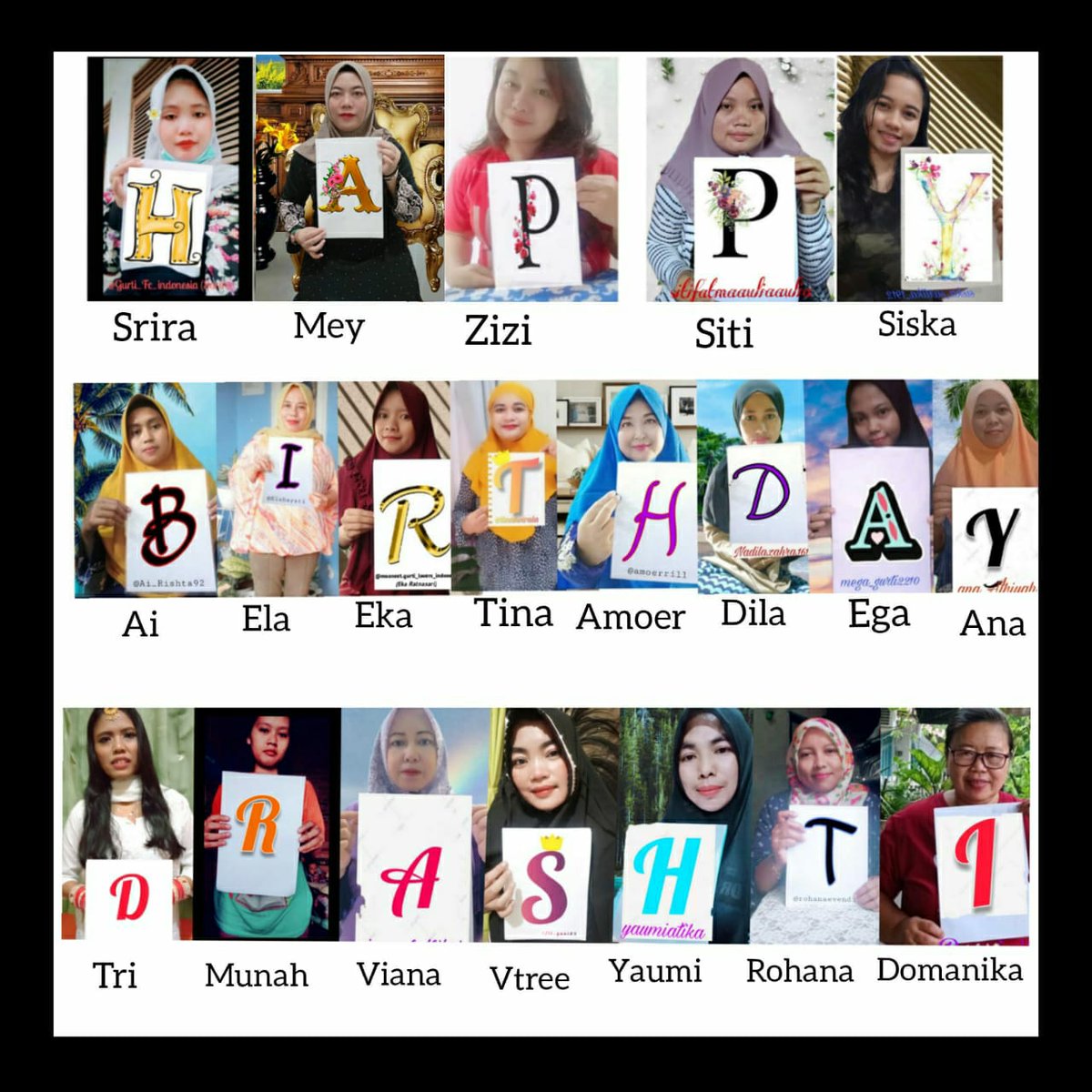 Happy happy birthday to you Didi
<a href="/drashti10/">Drashti Dhami</a> 
Wish you all the best 
And good bless you 🥳🥳🎂🎂🎂🎂