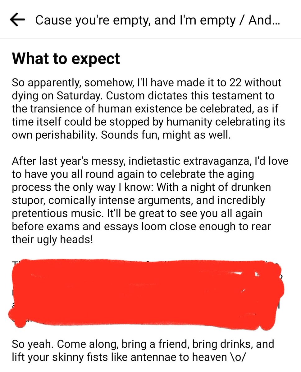 _mfab's tweet image. i miss making stupid pretentious facebook events for my birthday