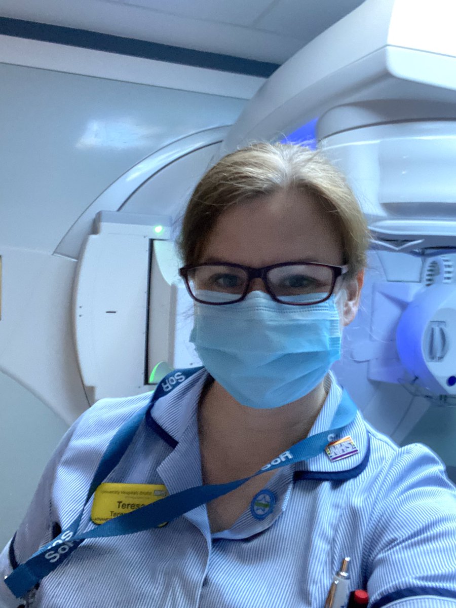 I’m a #TherapeuticRadiographer. We haven’t stopped treating cancer patients in the pandemic. We’re vaccinated and boosted for ourselves and families, but more importantly for our patients, who are more vulnerable to COVID. It’s not just a “pre-existing condition”, they’re humans.
