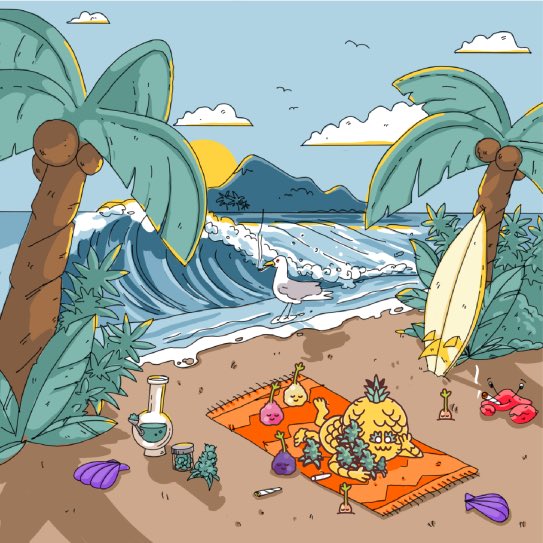 TheBudsio's tweet photo. Imagine having your smoke sessions here 👀 

Our upcoming P2E game, MonsterBuds Smoke Session, will have different scenes for you to play at, including this dope af beach!! 🏝 
#NFT #NFTGame #PlayToEarn #P2E https://t.co/XfBSdsnbyz
