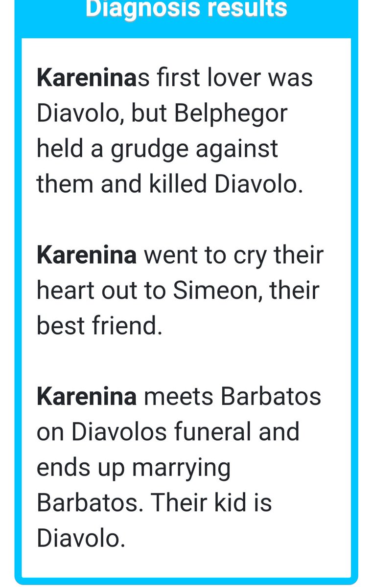 ScaredOfAngels's tweet image. Did Diavolo just get reborn? I am not sure if I am concerned or not now.