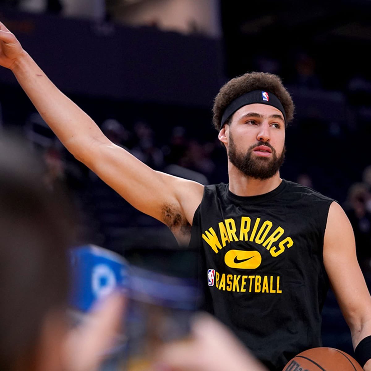MattKempterPod's tweet photo. Who’s ready for Klay Thompson’s Return Tonight? #MKP https://t.co/LMAOr3M1le