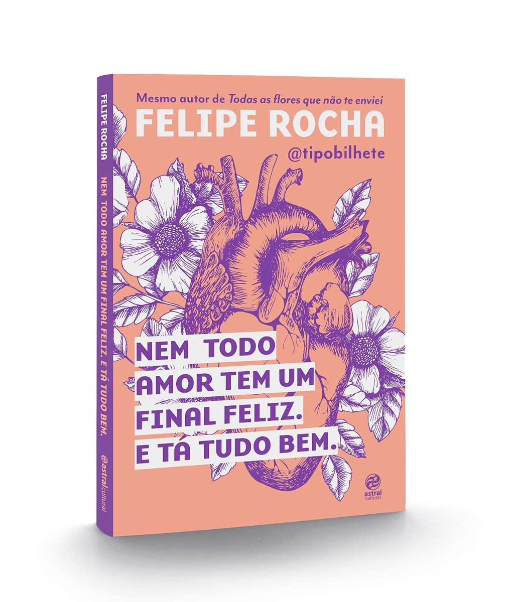 quartacapalivro's tweet photo. 🔥
📖 Nem todo amor tem um final feliz. E tá tudo bem. - 
Felipe Rocha (Capa Comum)
⭐️ 4,7/5

💷R$ 18,90

Confira⤵️
🛒https://t.co/XnopBNoiLK

#booktwt #BookTwitter #livros #bookstan #booktt #comprecomigo https://t.co/eVoff7rGWl