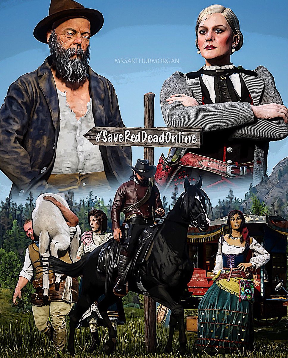mrsarthurmorgan's tweet photo. #SaveRedDeadOnline @RockstarGames 

#reddeadredemption2 #rockstargames #reddeadonline https://t.co/mNHKVENkXV