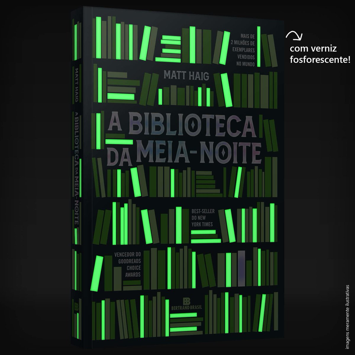 quartacapalivro's tweet photo. 🔥
📖 A Biblioteca da Meia-Noite - Matt Haig (Capa comum) - CAPA BRILHA NO ESCURO
⭐️ 4,7/5

💷R$ 35,90

Confira⤵️
🛒https://t.co/SzLQwfetYK

#booktwt #BookTwitter #livros #bookstan #booktt #comprecomigo https://t.co/WIG7h4nGjg