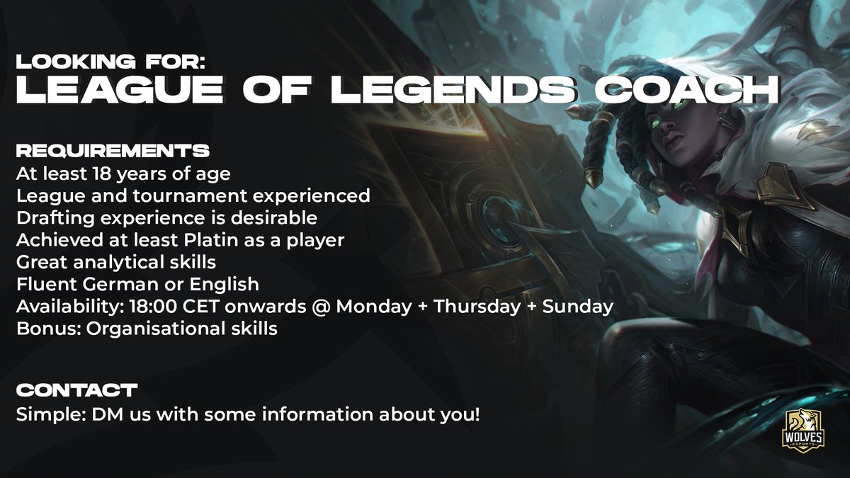 Wolves Esports tweet media