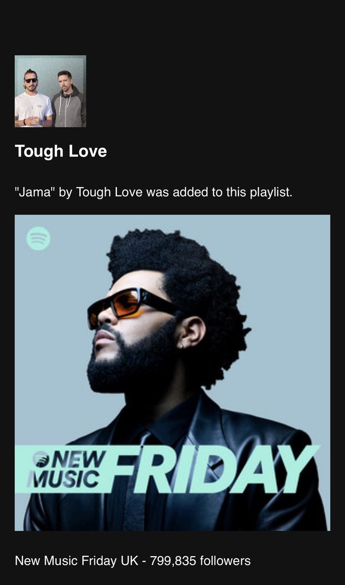 Some #NewMusicFriday love 😍 open.spotify.com/track/5lGtlABr…