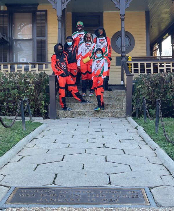 coachjacobs23's tweet photo. Lady Tigers Play in Atlanta this weekend. 
In the she got game tournament. They also visited Dr. Martin Luther King National Park
@Jones_OCPS @JonesHighcom https://t.co/tF6MKpXsZm