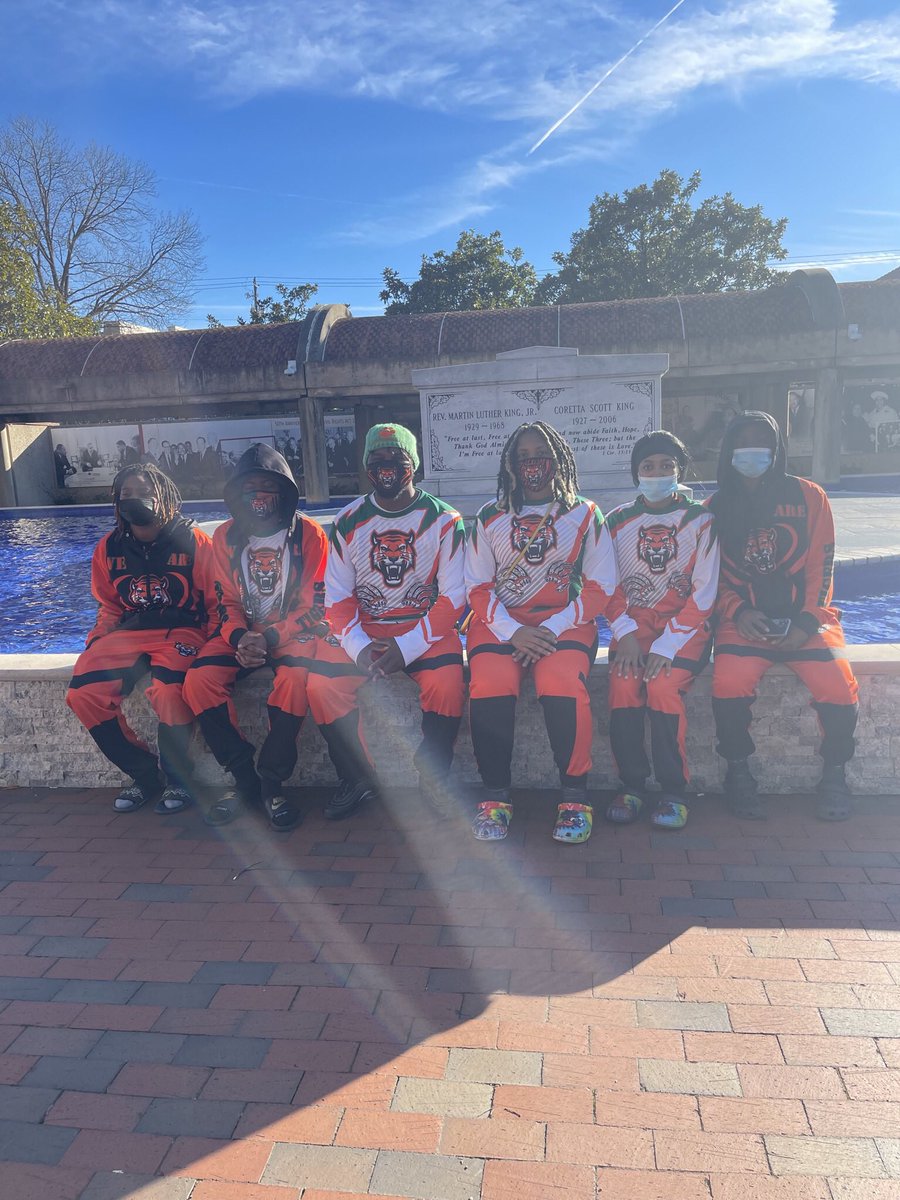 coachjacobs23's tweet photo. Lady Tigers Play in Atlanta this weekend. 
In the she got game tournament. They also visited Dr. Martin Luther King National Park
@Jones_OCPS @JonesHighcom https://t.co/tF6MKpXsZm