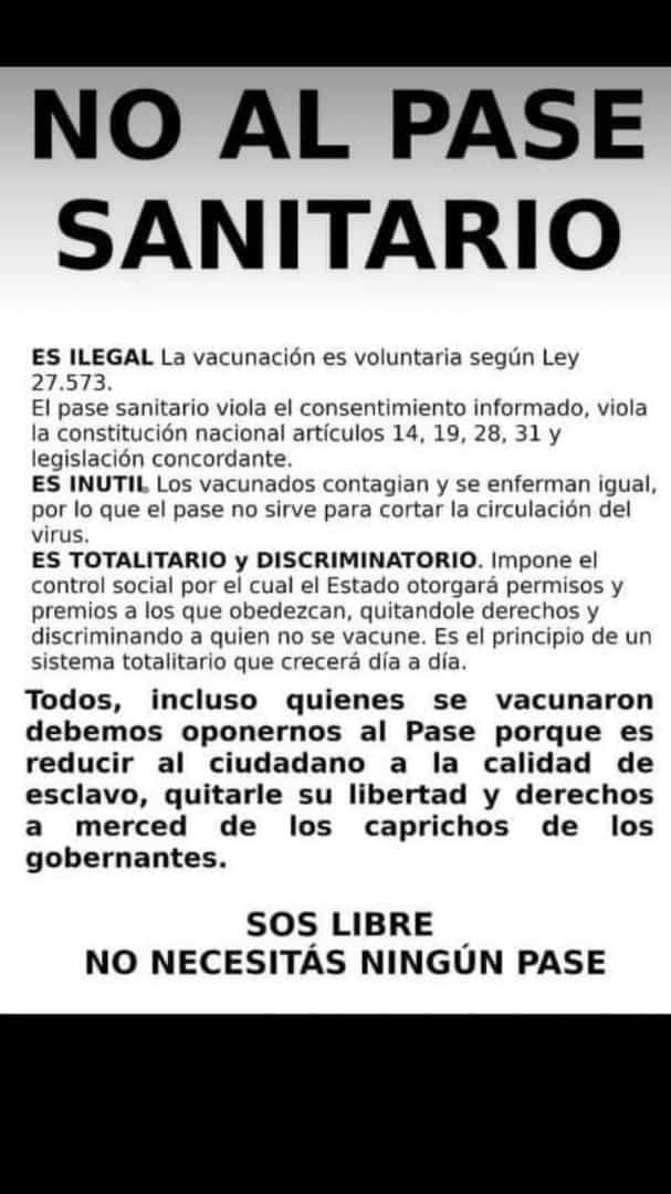 afiladores's tweet photo. #NoAlPaseSanitario https://t.co/M4jJR40PLv