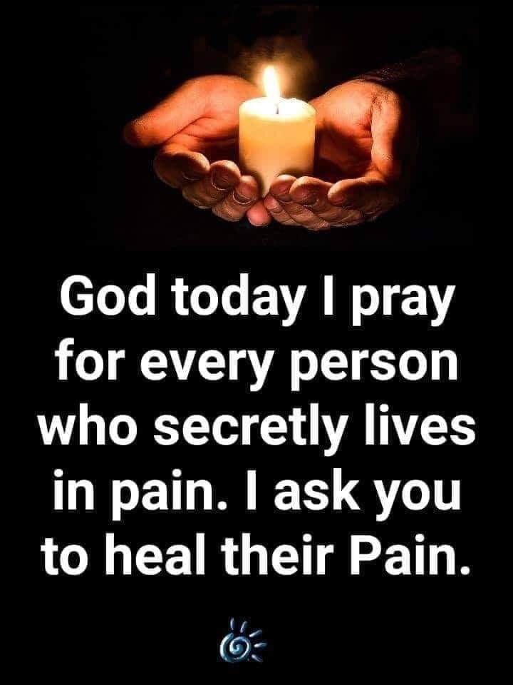DocWillieOng's tweet photo. God today I pray for every person who secretly lives in pain. I ask you to heal their pain. https://t.co/KY8J06zfEf
